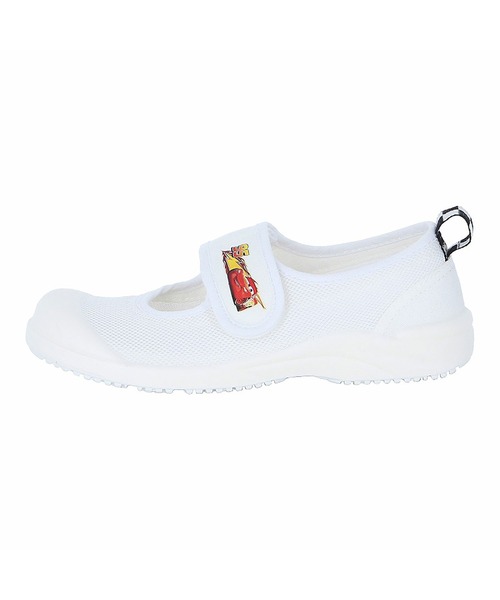 MoonStar(ムーンスター)の「【MoonStar/ムーンスター】DN LSバレーCA 上履き(スリッポン・キッズ・ホワイト・17.0cm/16.0cm/15.0cm/14.0cm/19.0cm/18.0cm)」の7枚目の写真