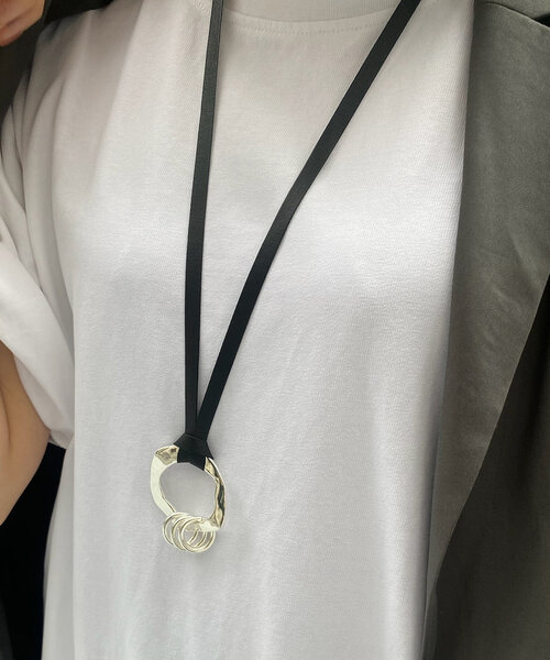 DouDou（ドゥドゥ）の「チャームネックレス（その他ヘアアクセサリー・レディース・シルバー・FREE）」の2枚目の写真