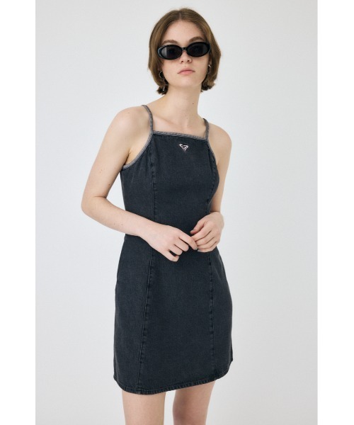 MOUSSY（マウジー）の「ROXY DENIM キャミドレス（ワンピース）」 - WEAR