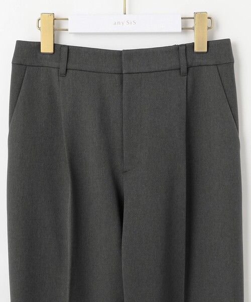 ANY SIS(エニィスィス)の「【セットアップ対応】ビューティーツイルストレッチ テーパードパンツ(その他パンツ・レディース・黄土色系/グレー系・1/2/3)」の11枚目の写真