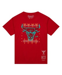 Mitchell&Ness（ミッチェル&ネス）の「Mitchell & Ness 90s Reflective Static SS Premium Tee（ミッチェルアンドネス 90's リフレクティブ スタティック S/S プレミアム ティー）（Tシャツ/カットソー）」