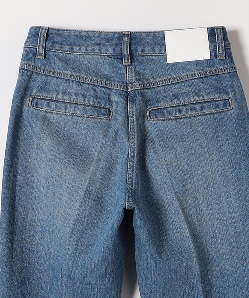 SHIPS any（シップス エニィ）の「SHIPS any: センタープレス デニム パンツ［SHIPS any DENIM］（デニムパンツ・レディース・ブラック/ブルー・34/38/40/36）」の17枚目の写真