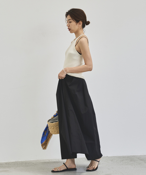 IENA（イエナ）の「ドッキングワンピース（ワンピース・レディース・ブラック/ホワイト・FREE）」の20枚目の写真