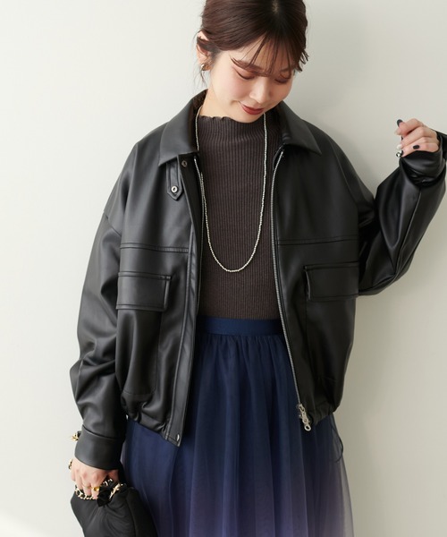 ホットセール 口コミ セール】【2サイズ展開/新色追加】ファー襟