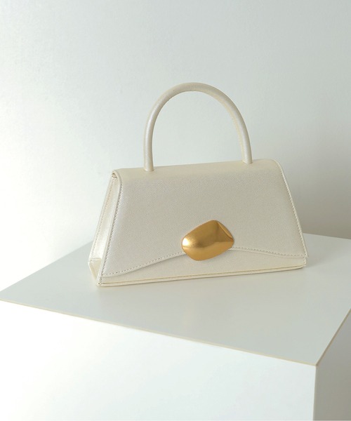 セール】2way トランぺジウムフォルム パーティーバッグ 結婚式