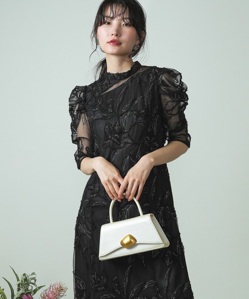 セール】2way トランぺジウムフォルム パーティーバッグ 結婚式