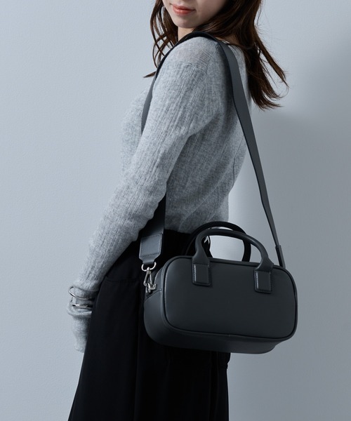 セール】【MAISON BREEZE reveur】2wayスクエアボストンバッグ