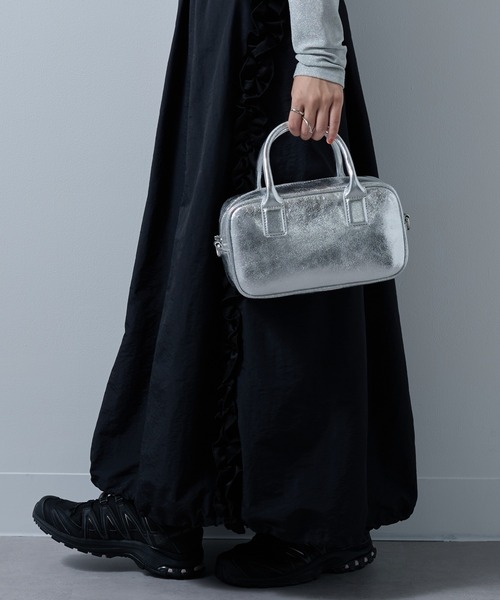 セール】【MAISON BREEZE reveur】2wayスクエアボストンバッグ