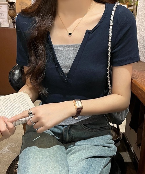 FENDI　ウエストクロス　ショート丈　Tシャツ　出品取り消しあり！ ショート丈tシャツ へそ出し 8色 夏[品番：II000008557