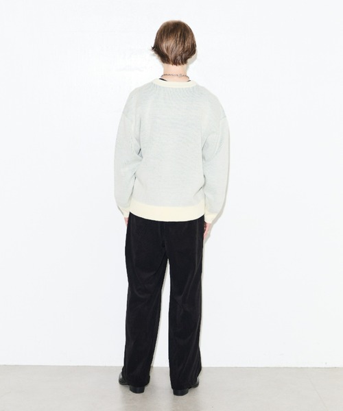 Lui's（ルイス）の「【Neucon/ニューコン】花柄ジャガードニット