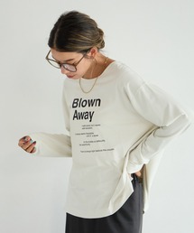 BAYFLOW | [シルキータッチ素材]アソートロゴプリントロンT(Tシャツ/カットソー)