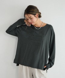 BAYFLOW | [シルキータッチ素材]アソートロゴプリントロンT(Tシャツ/カットソー)