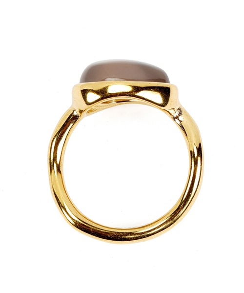 CENE（セネ）の「【CENE】セネ/ネジレストーンリング（リング・レディース・ゴールド・13号/11号/9号）」の7枚目の写真