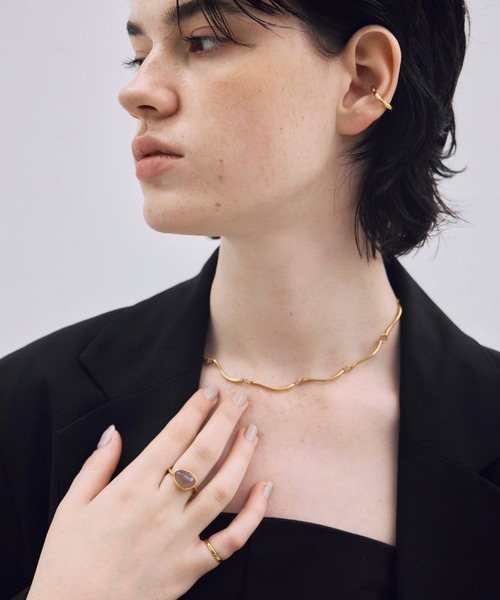 CENE（セネ）の「【CENE】セネ/ネジレストーンリング（リング・レディース・ゴールド/シルバー・13号/11号/9号/#13/#9/#11）」の11枚目の写真