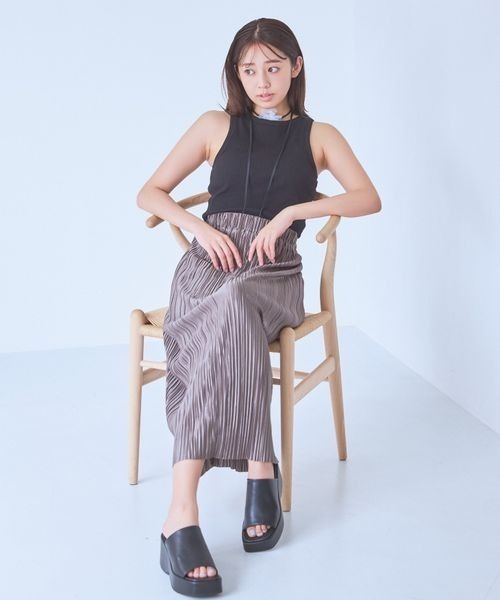 mysty woman（ミスティウーマン）の「フラワーリボンチョーカー 138295（チョーカー・レディース・オフホワイト/ブラック・FREE）」の10枚目の写真