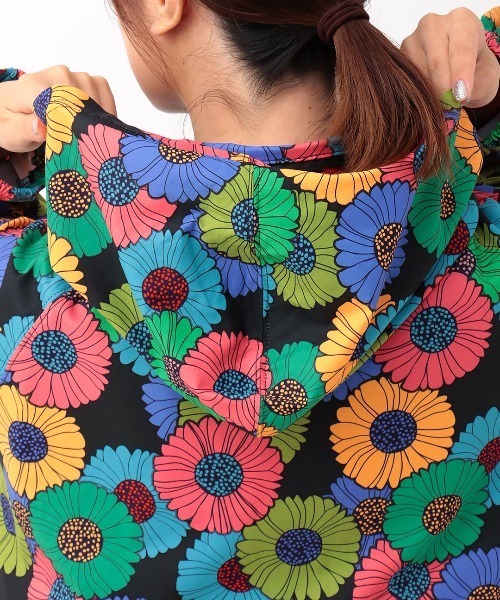 チチカカ（チチカカ）の「収納フード付きロングジャケット（ブルゾン・レディース・ベージュ/その他1/ブラック・FREE）」の17枚目の写真