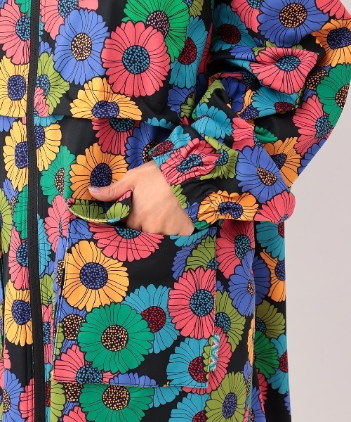 チチカカ（チチカカ）の「収納フード付きロングジャケット（ブルゾン・レディース・ベージュ/その他1/ブラック・FREE）」の18枚目の写真