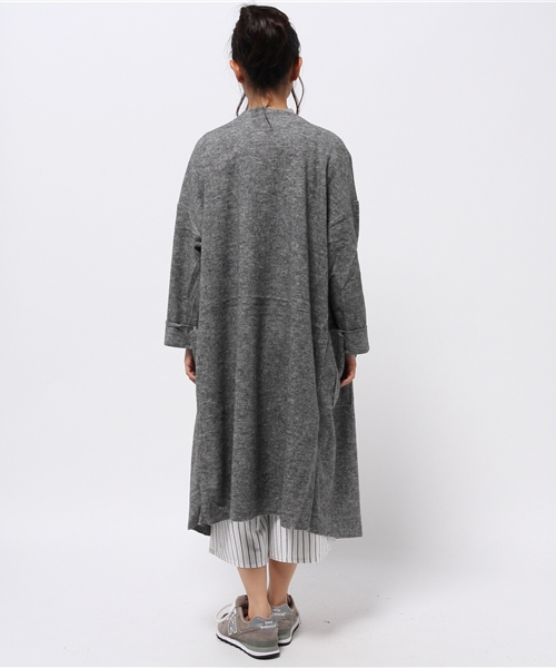 WHO'S WHO gallery(フーズフーギャラリー)の「【S.Vingt-huit】カットウールコーディガン(その他アウター・レディース・グレー/ベージュ・FREE)」の5枚目の写真