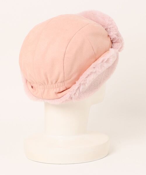 arth（アース）の「arth  Hood Trapper Hat / アース（ハット・レディース・ブラック/ベージュ/ピンク・57~59cm）」の6枚目の写真
