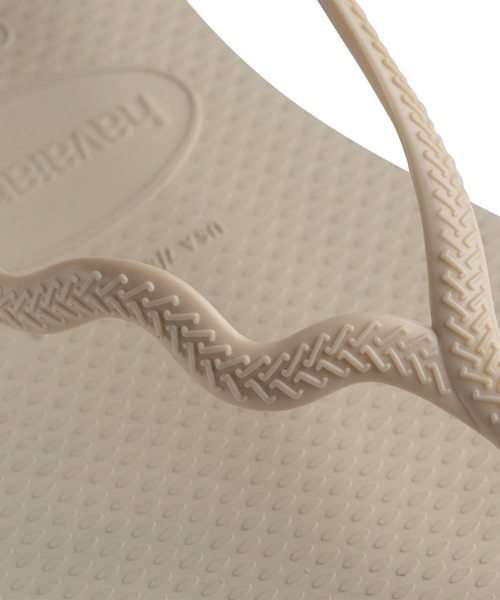 havaianas(ハワイアナス)の「havaianas (ハワイアナス) / Soleil サンダル ラバービーチサンダル(サンダル・レディース・ベージュ/ブラック/ピンク系その他・23/22/25.5/24.5)」の12枚目の写真