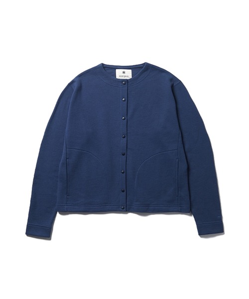 Snow Peak（スノーピーク）の「TAKIBI Sweatshirt Cardigan（カーディガン/ボレロ・レディース・ネイビー/ブラック/オリーブ・3/1/2/4）」の9枚目の写真
