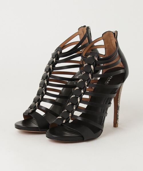 COACHのハイヒールブラック 替 