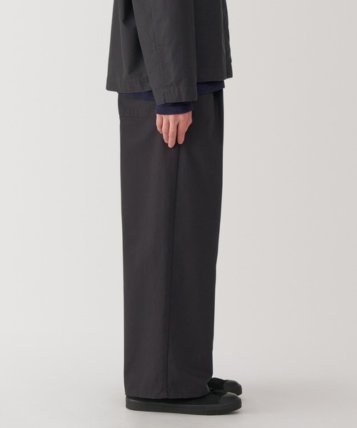 無印良品(ムジルシリョウヒン)の「紳士 和紙混パンツ(その他パンツ・メンズ・ダークブラウン・S/M/L/XL)」の3枚目の写真
