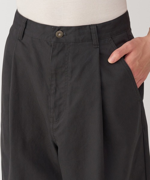 無印良品(ムジルシリョウヒン)の「紳士 和紙混パンツ(その他パンツ・メンズ・ダークブラウン・S/M/L/XL)」の5枚目の写真