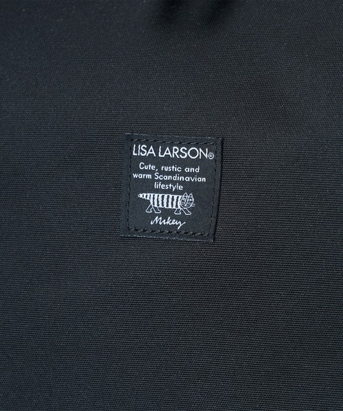 Lisa Larson(リサラーソン)の「【WEB限定】LISA LARSON リサ・ラーソン リュックサック(バックパック/リュック・レディース・ブラック×ゴールド・ONE SIZE)」の9枚目の写真