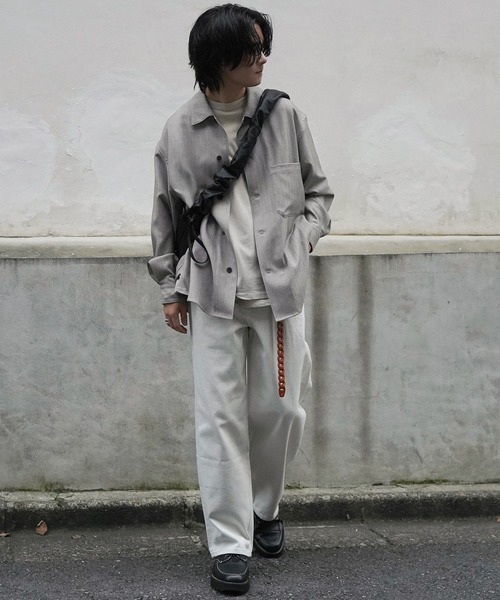FAUX WOOL COMFORT SHIRT（シャツ/ブラウス）｜WYM LIDNM