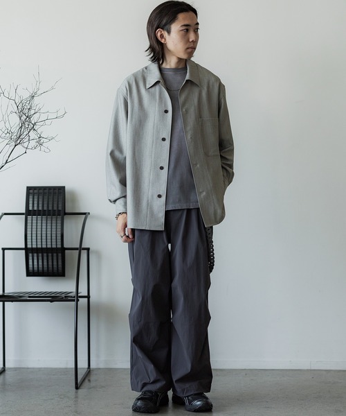 FAUX WOOL COMFORT SHIRT（シャツ/ブラウス）｜WYM LIDNM