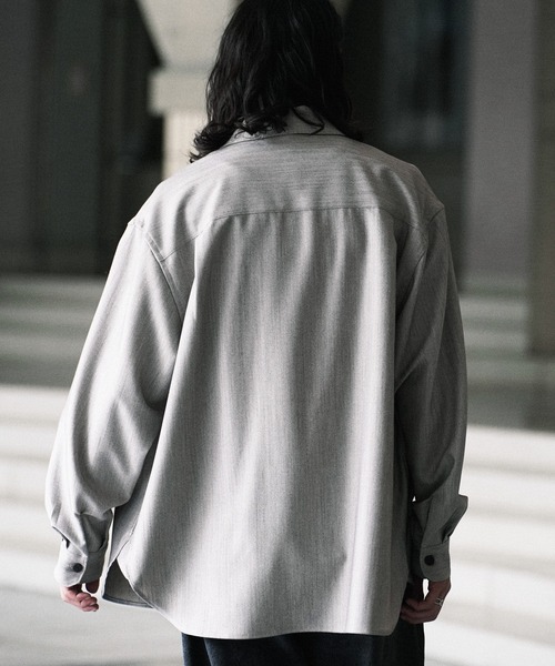 FAUX WOOL COMFORT SHIRT（シャツ/ブラウス）｜WYM LIDNM