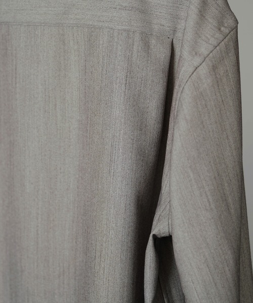 FAUX WOOL COMFORT SHIRT（シャツ/ブラウス）｜WYM LIDNM（ウィム バイ リドム）