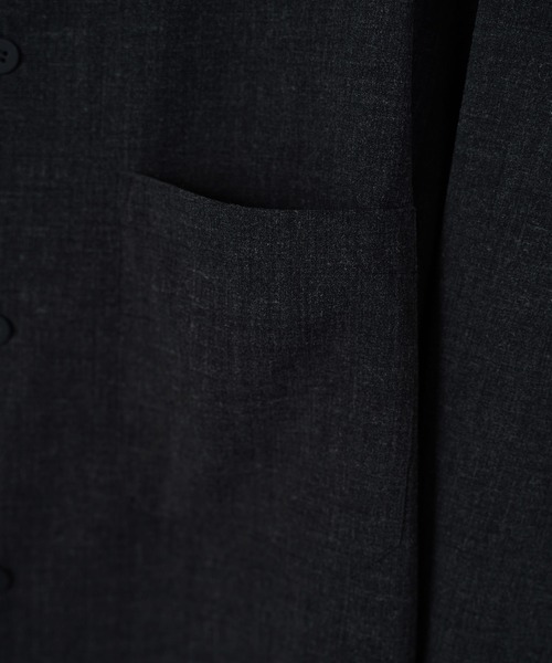 FAUX WOOL COMFORT SHIRT（シャツ/ブラウス）｜WYM LIDNM（ウィム バイ リドム）