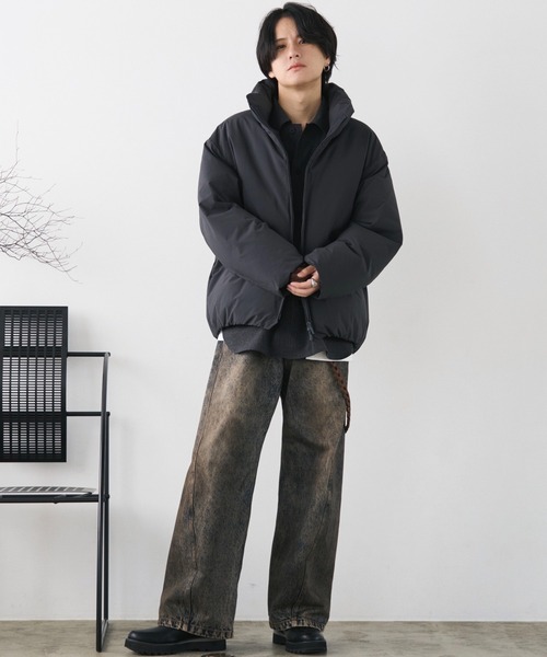 FAUX WOOL COMFORT SHIRT（シャツ/ブラウス）｜WYM LIDNM（ウィム バイ リドム）