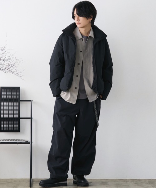 セール】FAUX WOOL COMFORT SHIRT（シャツ/ブラウス）｜WYM LIDNM