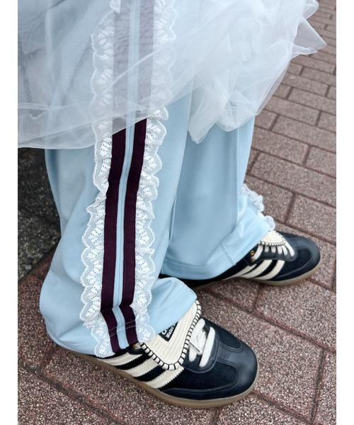 WC（ダブル シー）の「レースライントラックパンツ（その他パンツ・レディース・ピンク/サックスブルー/ブラック・FREE）」の22枚目の写真