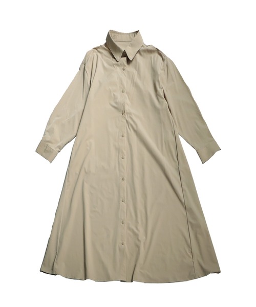 antiqua(アンティカ)の「シャツワンピース(シャツワンピース・レディース・ブラック/ベージュ・P/R)」の14枚目の写真