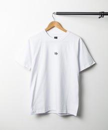 /ミドルウェイト/刺繍ショートスリーブ　コットンTシャツ