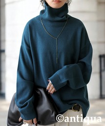 antiqua（アンティカ）の「タートルネックニット（ニット/セーター・メンズ）」