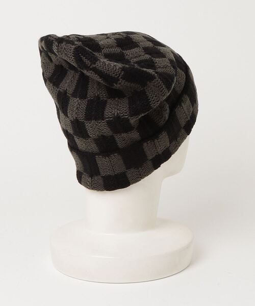 mahagrid/マハグリッド』 CHECKERBOARD BEANIE/チェッカーボード