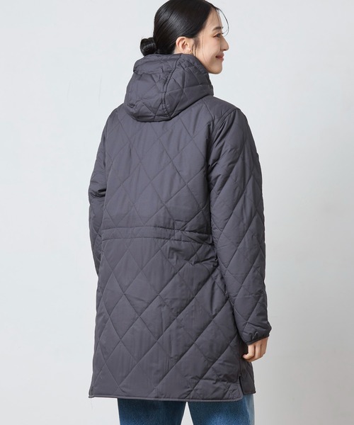 L.L.Bean(エルエルビーン)の「ビーンズ・コージー・キルト・コート 米国フィット・プチ(その他アウター・レディース・ネイビー/グリーン・LARGE/SMALL/MEDIUM)」の6枚目の写真