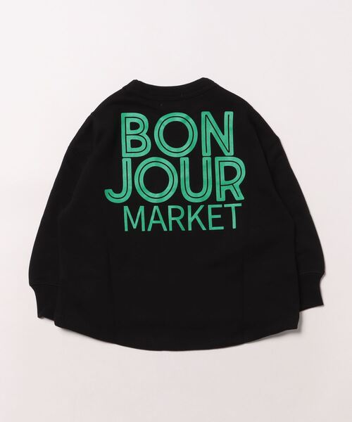 FOV（フォブ）の「フォブ BONJOUR トレーナー（スウェット・キッズ・ホワイト系その他2/グレイッシュベージュ/ブラック・S/L/XL/M）」の4枚目の写真