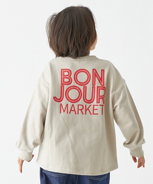FOV（フォブ）の「フォブ BONJOUR トレーナー（スウェット・キッズ・ホワイト系その他2/グレイッシュベージュ/ブラック・S/L/XL/M）」の17枚目の写真