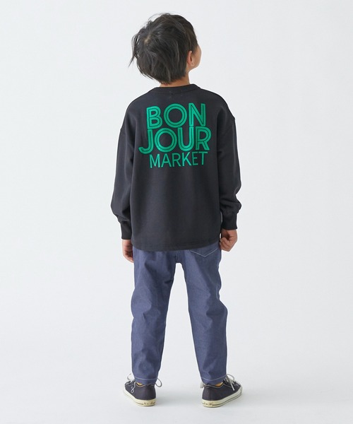 FOV（フォブ）の「フォブ BONJOUR トレーナー（スウェット・キッズ・ホワイト系その他2/グレイッシュベージュ/ブラック・S/L/XL/M）」の14枚目の写真