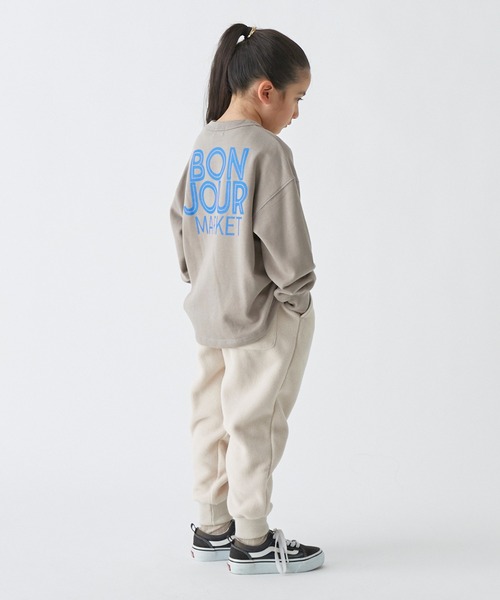 FOV（フォブ）の「フォブ BONJOUR トレーナー（スウェット・キッズ・ホワイト系その他2/グレイッシュベージュ/ブラック・S/L/XL/M）」の20枚目の写真