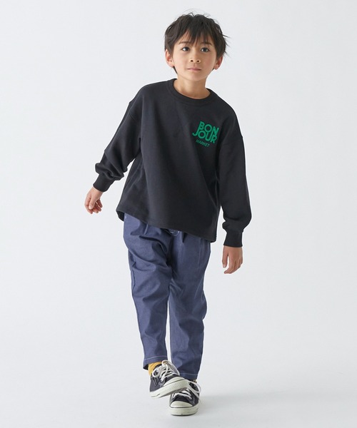 FOV（フォブ）の「フォブ BONJOUR トレーナー（スウェット・キッズ・ホワイト系その他2/グレイッシュベージュ/ブラック・S/L/XL/M）」の22枚目の写真