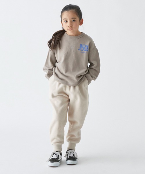 FOV（フォブ）の「フォブ BONJOUR トレーナー（スウェット・キッズ・ホワイト系その他2/グレイッシュベージュ/ブラック・S/L/XL/M）」の19枚目の写真