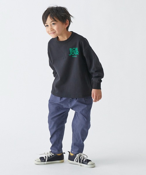 FOV（フォブ）の「フォブ BONJOUR トレーナー（スウェット・キッズ・ホワイト系その他2/グレイッシュベージュ/ブラック・S/L/XL/M）」の21枚目の写真