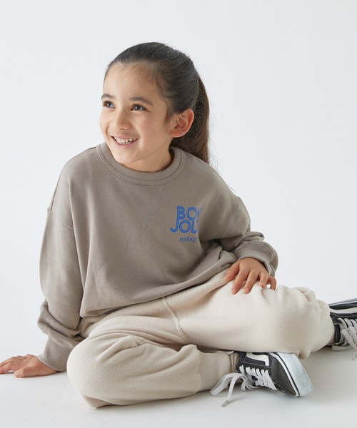 FOV（フォブ）の「フォブ BONJOUR トレーナー（スウェット・キッズ・ホワイト系その他2/グレイッシュベージュ/ブラック・S/L/XL/M）」の18枚目の写真